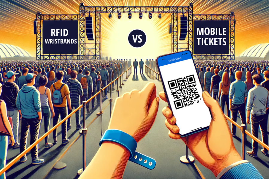 RFID Wristbands vs. Mobile Tickets - Which is Better for Event Access Control?