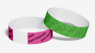 Pre-Printed Wristbands, Ready Made Wristbands