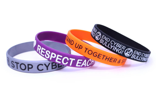1 Inch Wide Silicone Wristbands & Rubber Bracelet | Speed Wristbands
